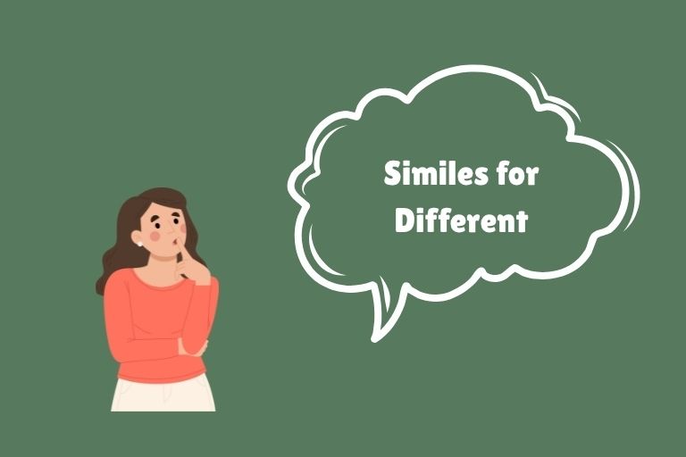 Similes for Different